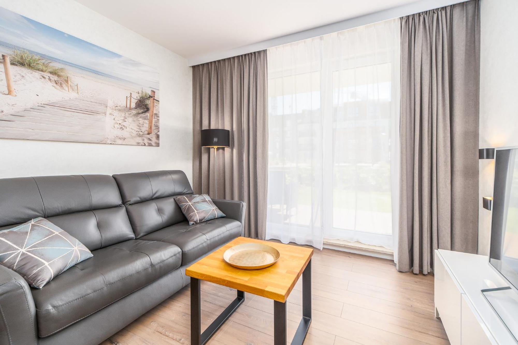 Bel Mare Lux Apartment B105 With Patio Garden By Noclegi Renters Мендзиздроє Екстер'єр фото