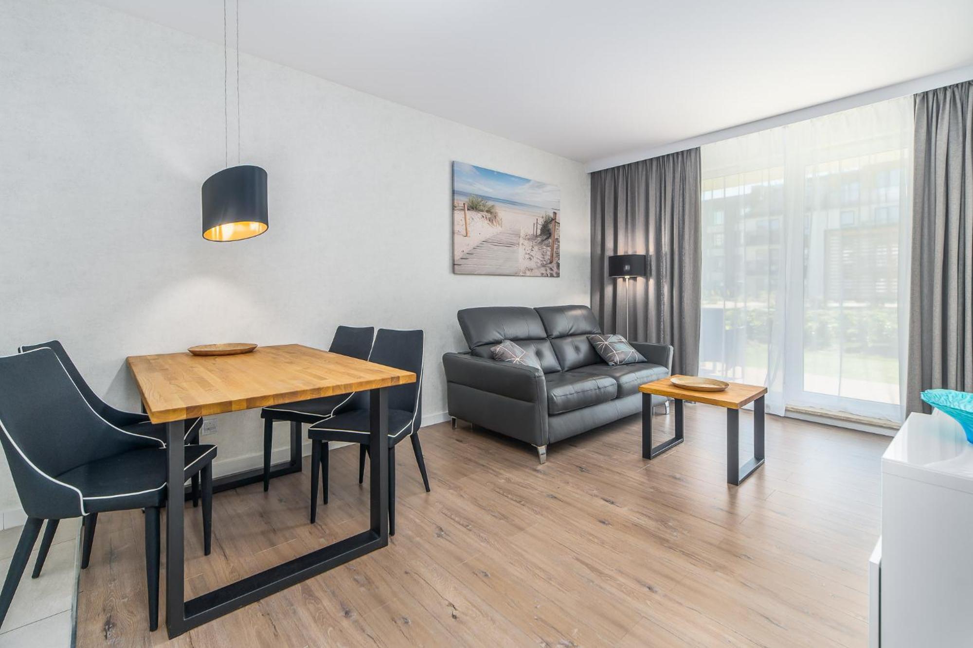 Bel Mare Lux Apartment B105 With Patio Garden By Noclegi Renters Мендзиздроє Екстер'єр фото