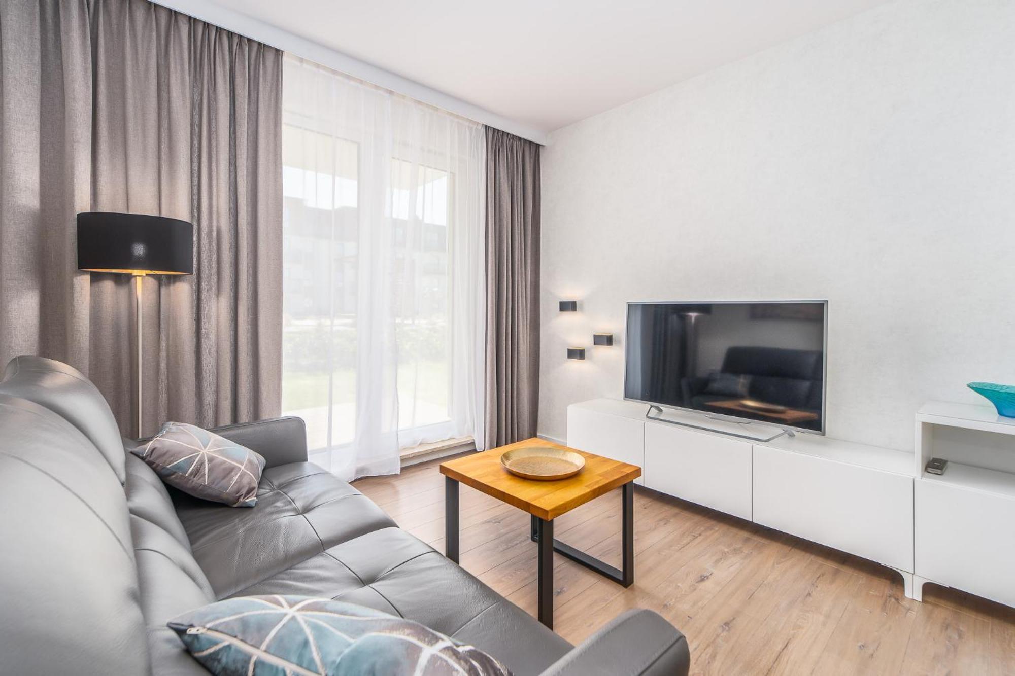 Bel Mare Lux Apartment B105 With Patio Garden By Noclegi Renters Мендзиздроє Екстер'єр фото