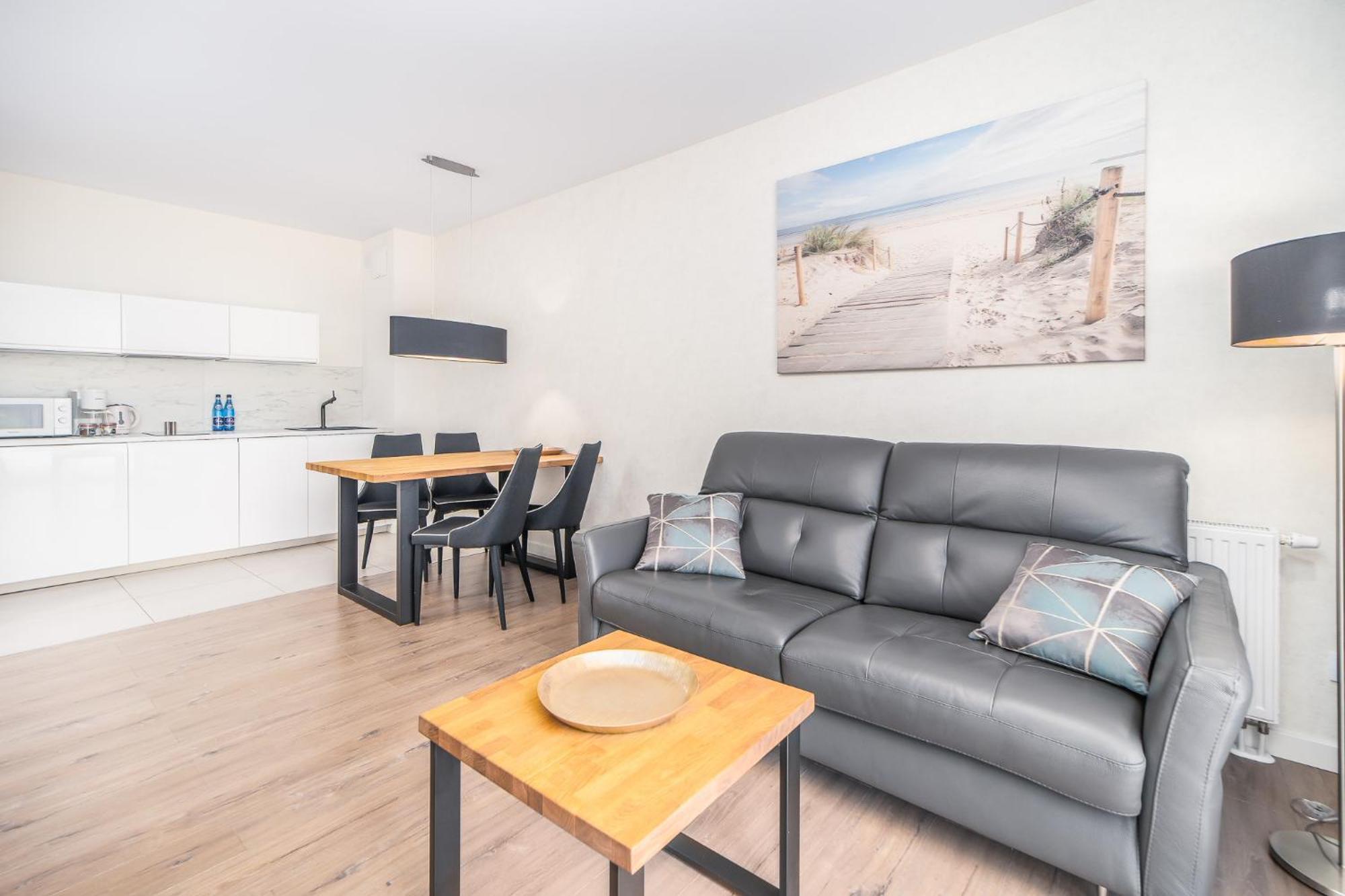 Bel Mare Lux Apartment B105 With Patio Garden By Noclegi Renters Мендзиздроє Екстер'єр фото